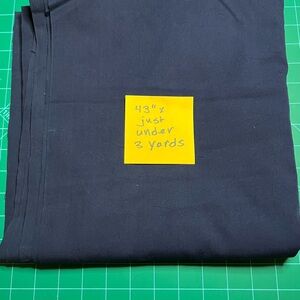 Navy blue light soft fabric